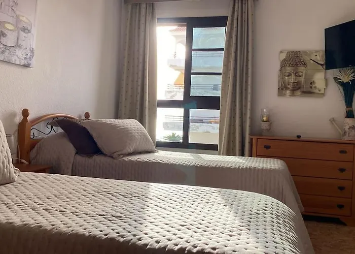 Sun&relax Apto 2dormitorios 6-7pwifi&piscina Пуэрто-де-Сантьяго