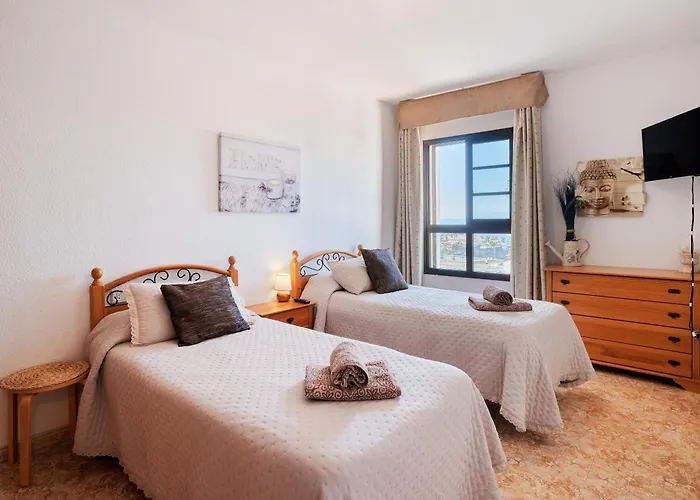 Sun&relax Apto 2dormitorios 6-7pwifi&piscina * Пуэрто-де-Сантьяго