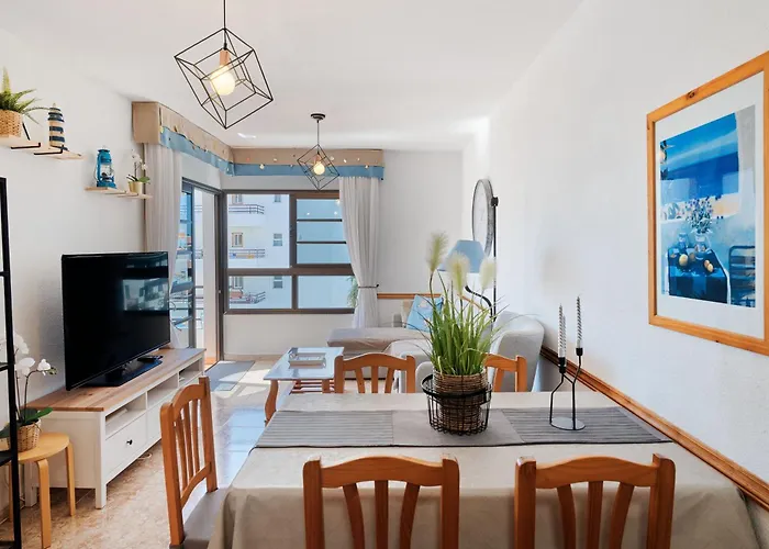 Sun&relax Apto 2dormitorios 6-7pwifi&piscina Apartament Puerto de Santiago (Tenerife)