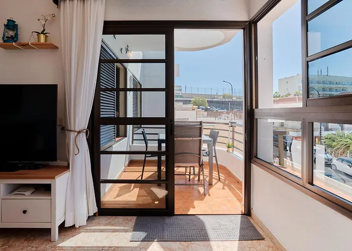 Sun&relax Apto 2dormitorios 6-7pwifi&piscina Апартаменты Пуэрто-де-Сантьяго