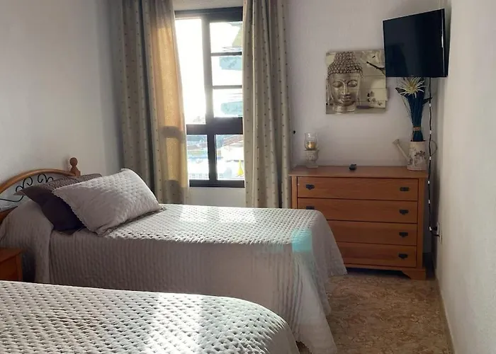 Sun&relax Apto 2dormitorios 6-7pwifi&piscina Appartement Puerto de Santiago (Tenerife)